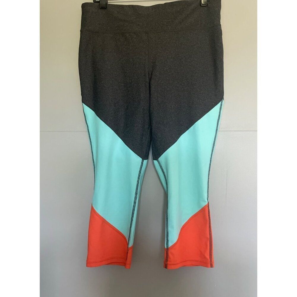 Xersion Women Multicolored Cropped Leggings Size LT